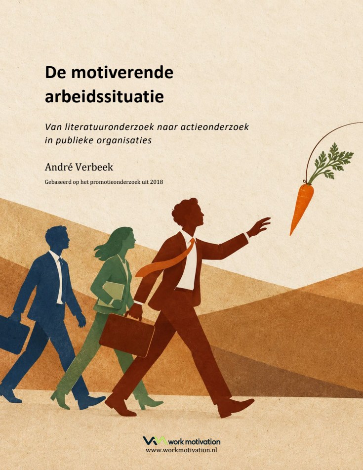 Omslag van De motiverende arbeidssituatie